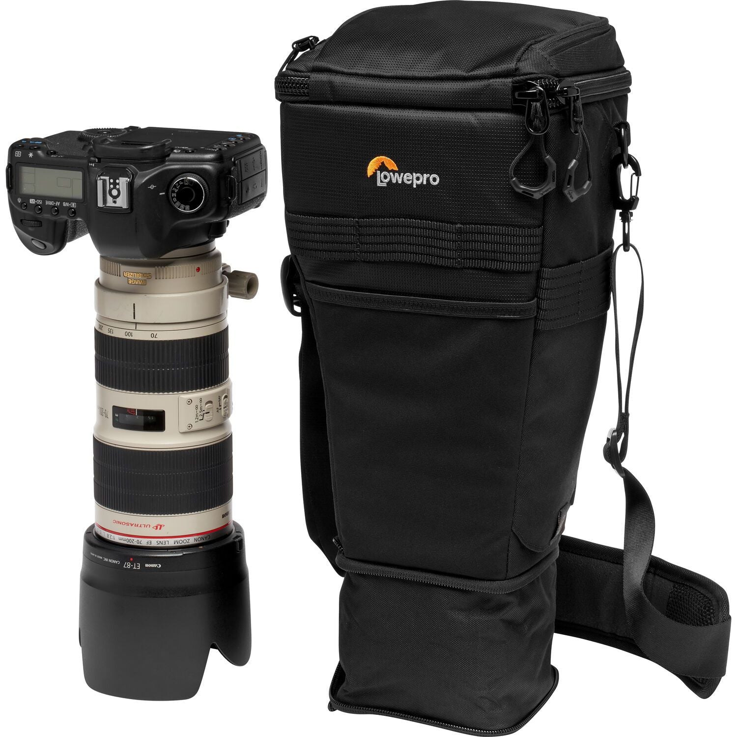 Lowepro ProTactic TLZ 75 AW II Weatherproof DSLR Camera Backpack - Convertible Photography Bag for Professional Photographers (Black) - Perfect for Outdoor Shooting, Travel & Adventure Photography