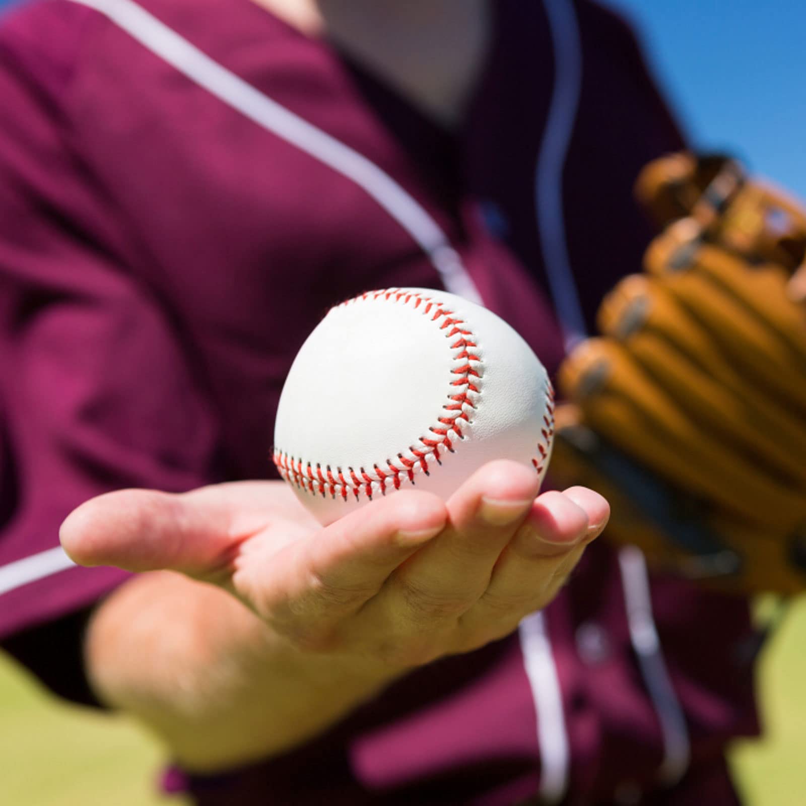 12 Pack Autograph Baseballs - Standard Size 9 Inch Leather Baseballs for Adults - Perfect for Pitching, Training, Hitting & Collecting Autographs - Great for Baseball Practice, Games & Memorabilia