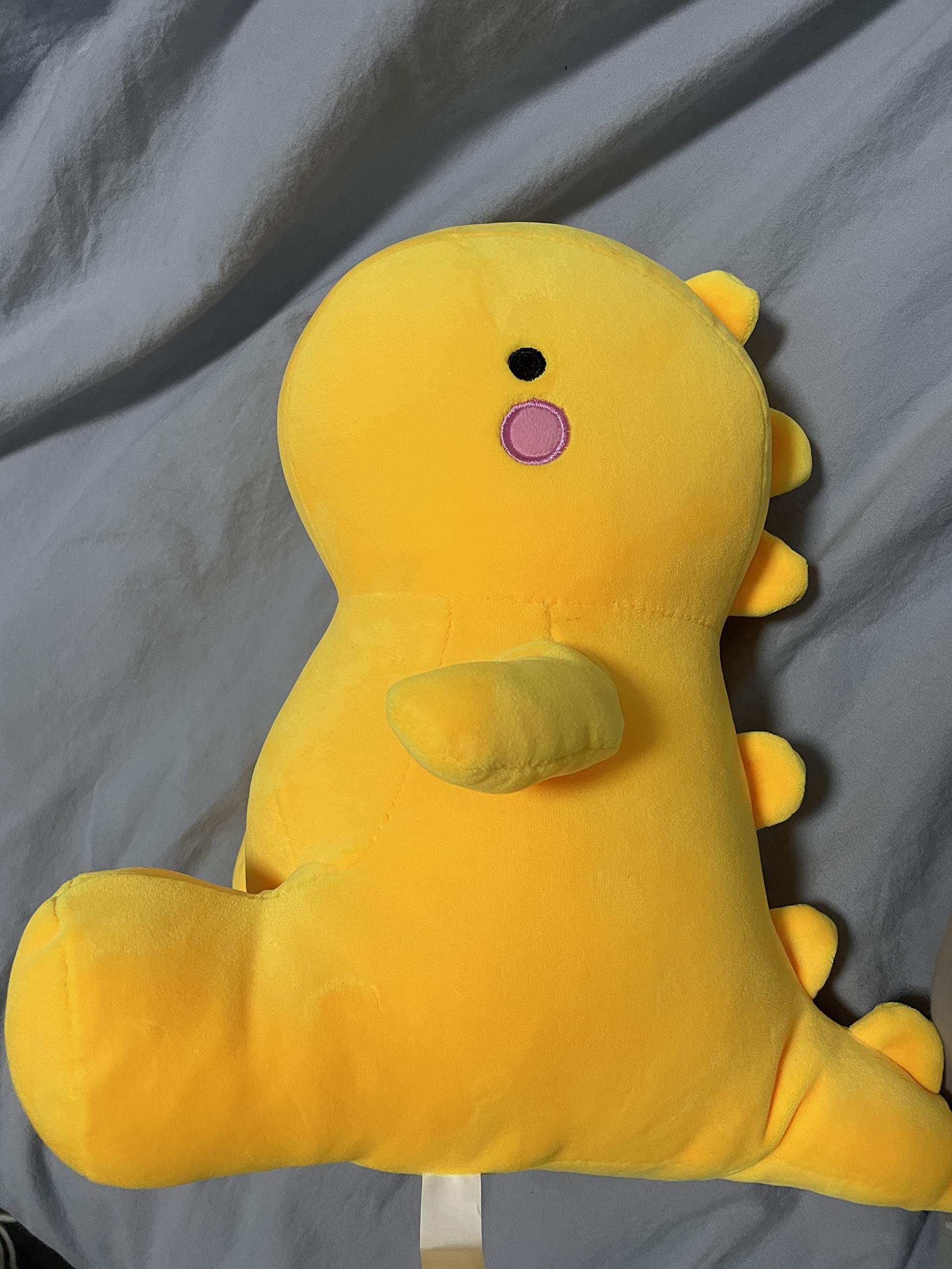 **Soft Dinosaur Plush Toy - 12 Inch Cute Fat Dino Stuffed Animal for Kids, Boys & Girls | Perfect Birthday Gift, Nursery Decor & Cuddly Companion**