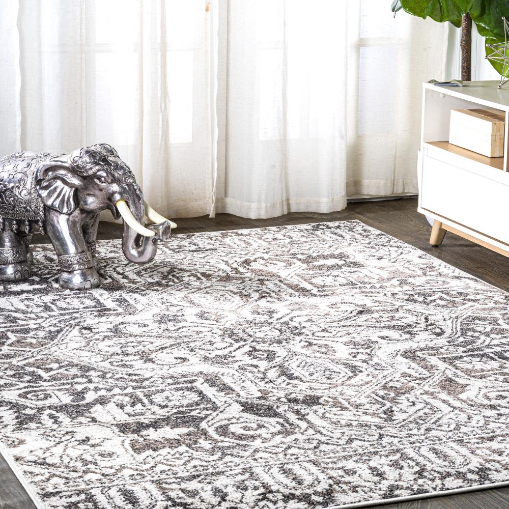 Scala Grand Medallion Ornate Area Rug - Elegant Persian Style Handmade Rug for Living Room, Bedroom & Dining Room Decor