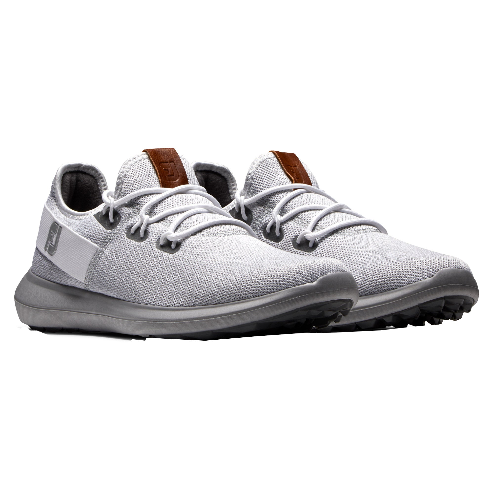 FootJoy Flex Coastal Men's Golf Shoes - Waterproof & Comfortable Spiked Golf Shoes for Men - Perfect for Walking the Course in All Weather Conditions