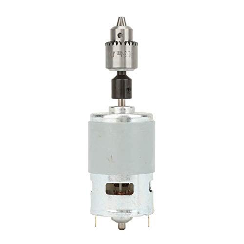 775 High Torque 12-30V Energy Saving Electric Motor with Ball Bearing & Cooling Fan - Perfect for Electric Drills, Power Tools, and DIY Projects
