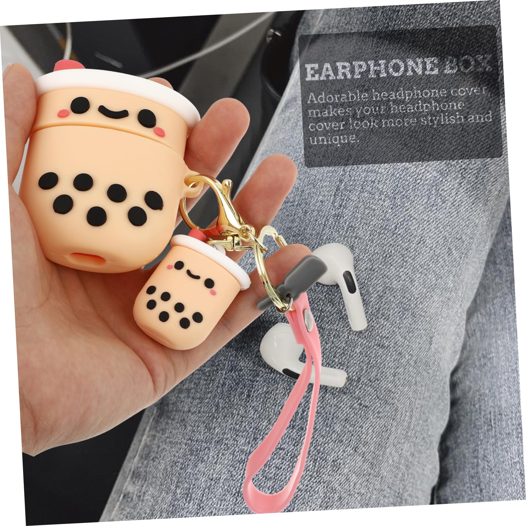 Mikikit Kids Headphone Case - Portable Earphone Shell for Running, School, Travel | Protective Storage for Children's Headphones, Pencil Box, Daily Use