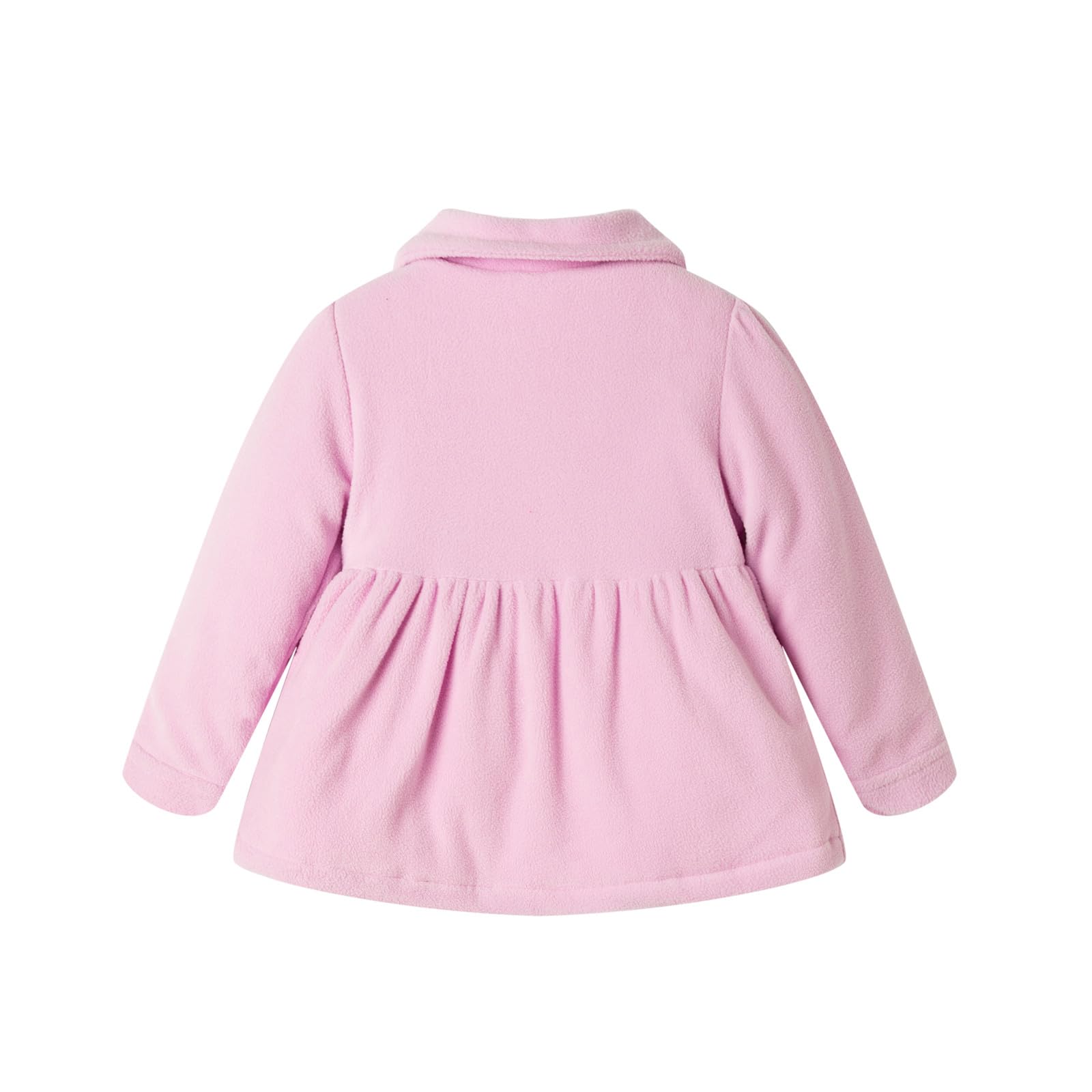 Mud Kingdom Girls' Fleece Jacket - Soft & Warm Winter Coat for Toddlers & Kids - Perfect for Outdoor Play, School & Cold Weather Adventures