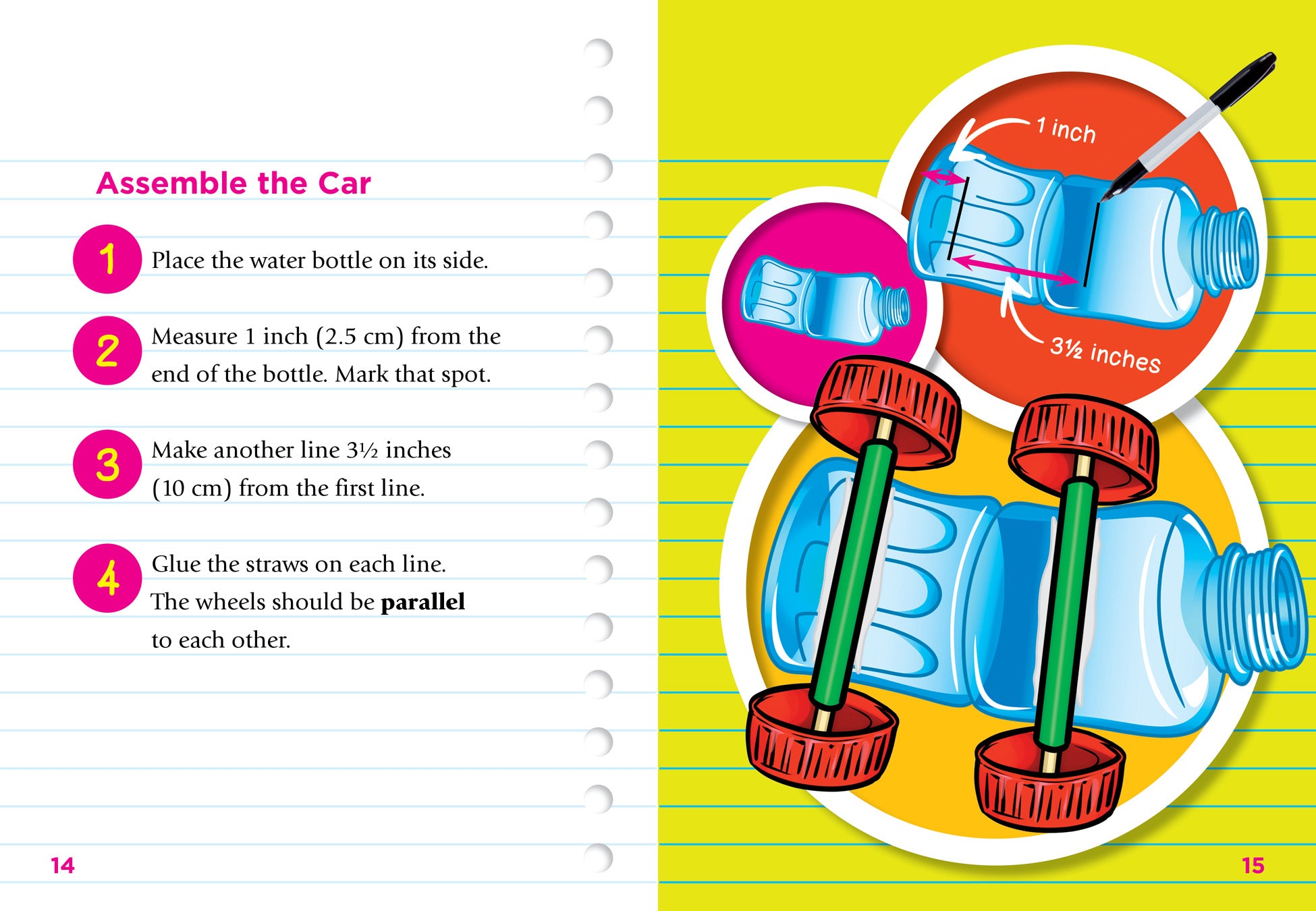 DIY Mini Rocket Car Kit - Build Your Own Toy Car for Kids & STEM Learning - Perfect for Science Projects, Birthday Gifts & Classroom Activities