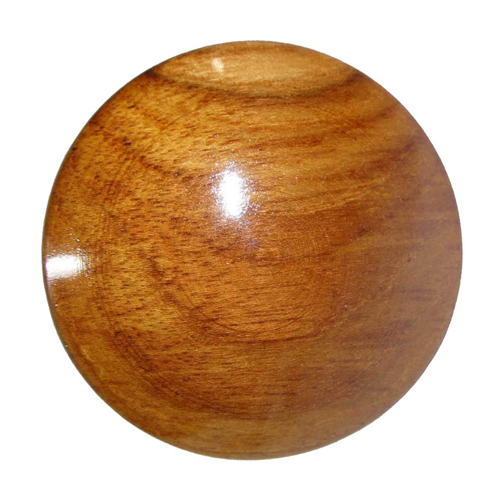 Premium Teak Wood Marine Boat Steering Wheel Center Cap - Glossy Finish Replacement for Yachts & Boats | Perfect for Nautical Decor & Marine Restoration Projects