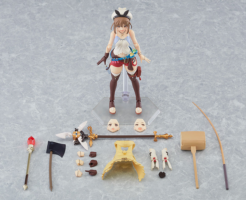 Figma #535 Reisalin Stout Action Figure - Atelier Ryza: Ever Darkness & the Secret Hideout Anime Collectible for Display & Gaming Enthusiasts