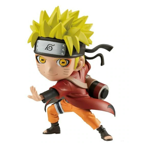 Bandai Chibi Masters Naruto Shippuden Vinyl Figure - Naruto Uzumaki Collectible Anime Toy for Fans & Decor | Perfect for Display, Gifts & Anime Collections