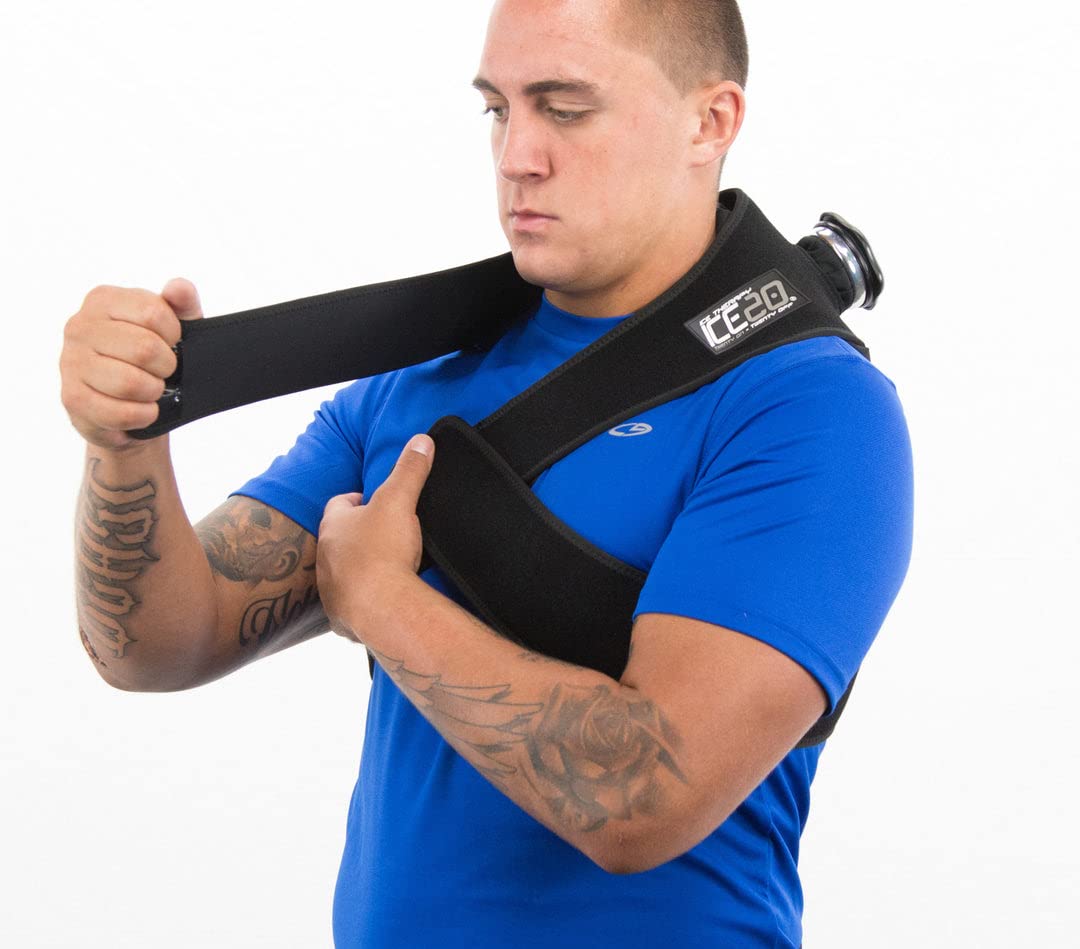 Neck-Traps Ice Compression Wrap for Neck Pain Relief - Cold Therapy Wrap for Injuries, Swelling & Recovery - Perfect for Athletes, Post-Surgery & Daily Pain Management