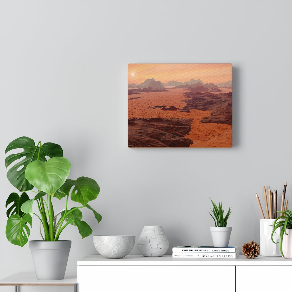 Desert Midwest Wall Art Canvas Print - Modern Home Decor for Living Room, Bedroom & Office - Ready to Hang