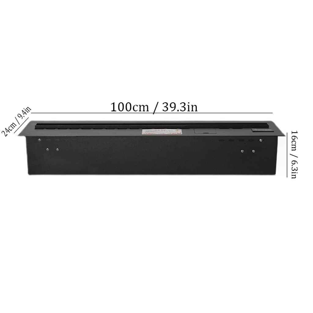 Modern Electric Fireplace TV Stand with 3D Atomization & Super Long Simulation Flame - Space Saving Built-in Heater for Living Room, Bedroom, and Home Decor (Size D) - Perfect for Cozy Winter Nights and Stylish Interior Design
