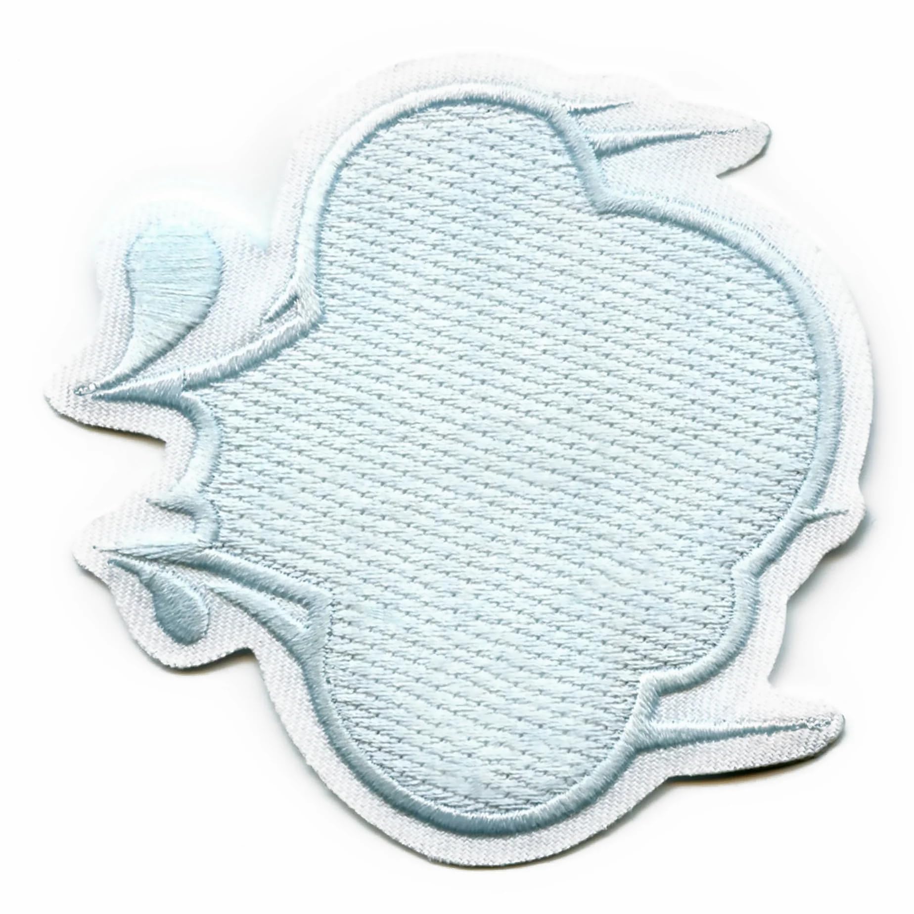 Iron On Embroidered Patch for Jackets & Bags - Wind Blowing Design - DIY Sewing & Clothing Decoration for Denim, Hats, Backpacks & More
