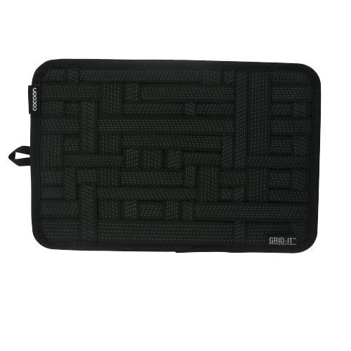 Grid IT 12 X 8 Organizer for Laptop Bag - Durable Cable & Accessory Storage Pouch - Perfect for Office, Travel, and Tech Organization