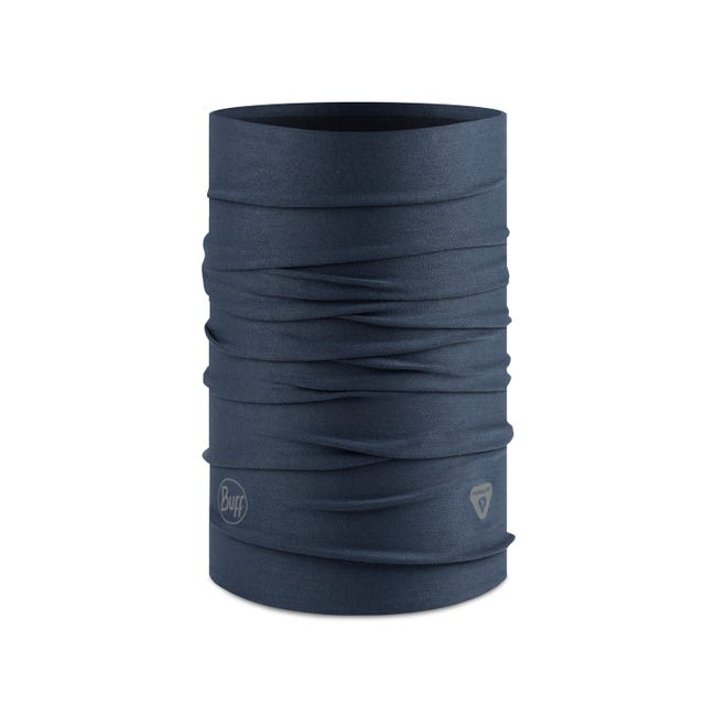 BUFF ThermoNet Solid Ensign Blue - Thermal Neck Gaiter for Outdoor Activities, Hiking, Skiing & Cold Weather Protection