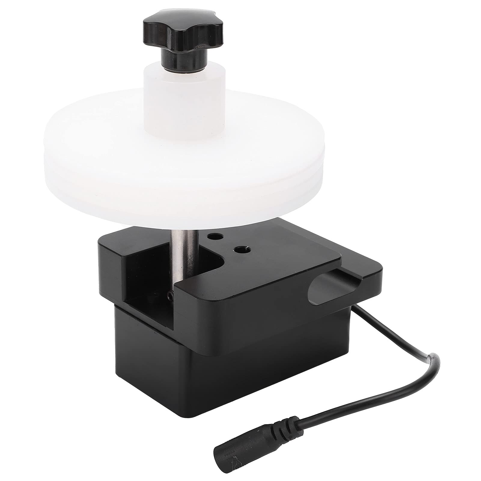 Vinyl Record Cleaning Rack - Aluminum Alloy Disc Cleaning Bracket for LP Records, 100-240V US Plug | Perfect for Record Collectors & DJs to Clean & Store Vinyl Albums
