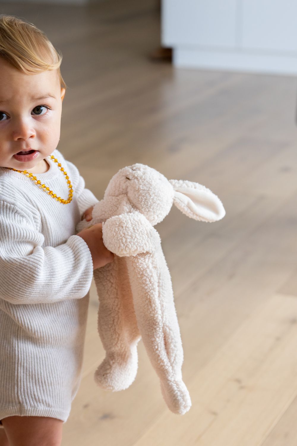 Forever Friend Bonnie Bunny Plush Toy Set - Soft Stuffed Animal Gift for Kids, Girls & Boys - Perfect for Easter, Birthdays & Nursery Decor
