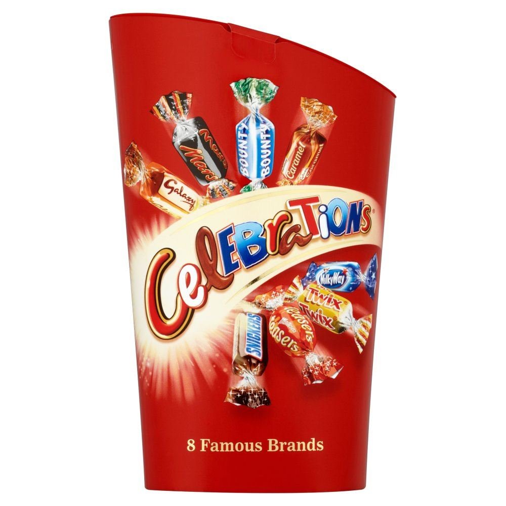 Premium Celebrations Chocolate Carton - 240g x 3 Boxes (720g Total) | Delicious Assorted Chocolates for Gifts, Parties & Holiday Treats