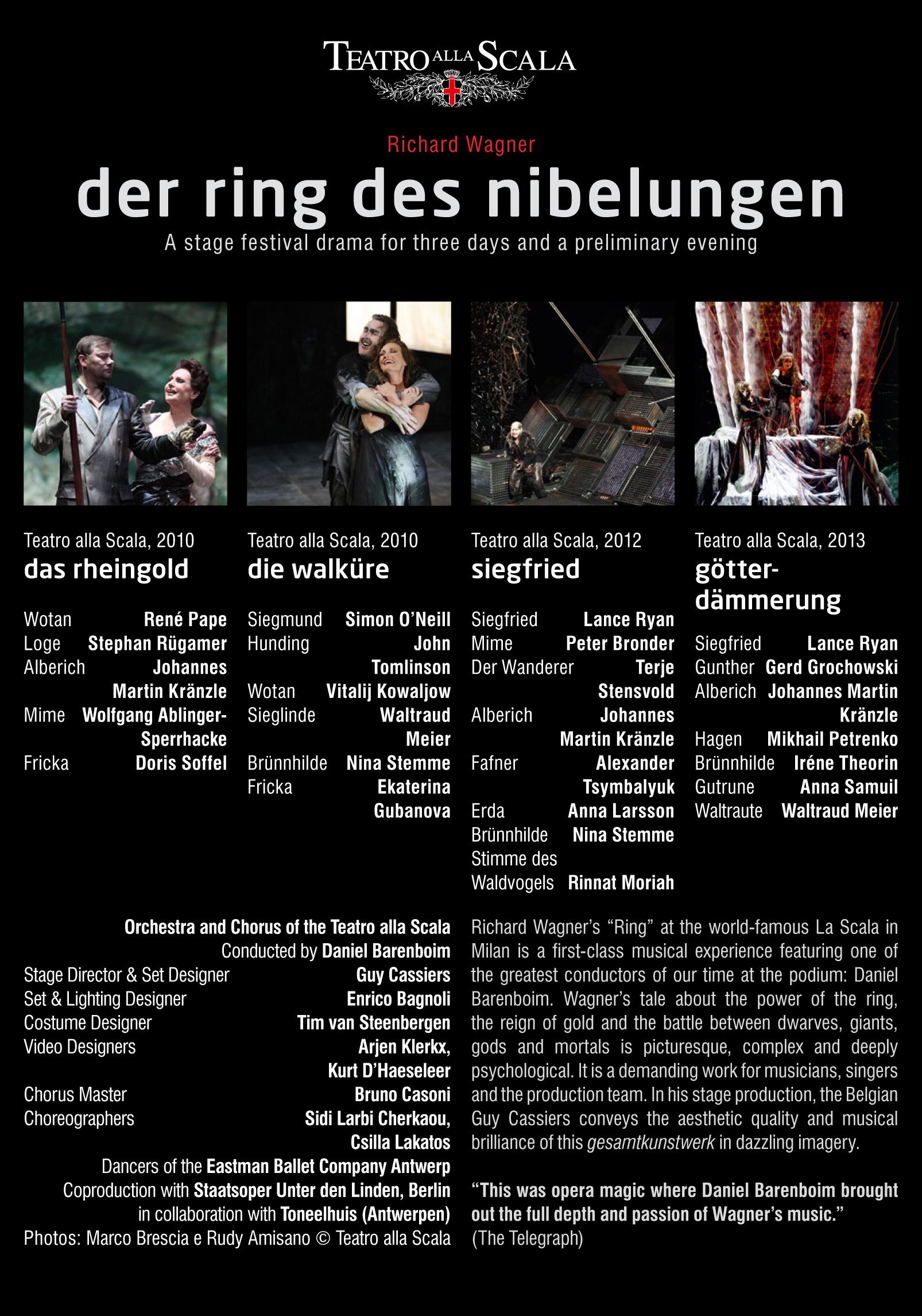 Der Ring des Nibelungen Complete Opera Box Set - Wagner's Epic Masterpiece for Classical Music Lovers | Perfect for Home Theater & Opera Enthusiasts