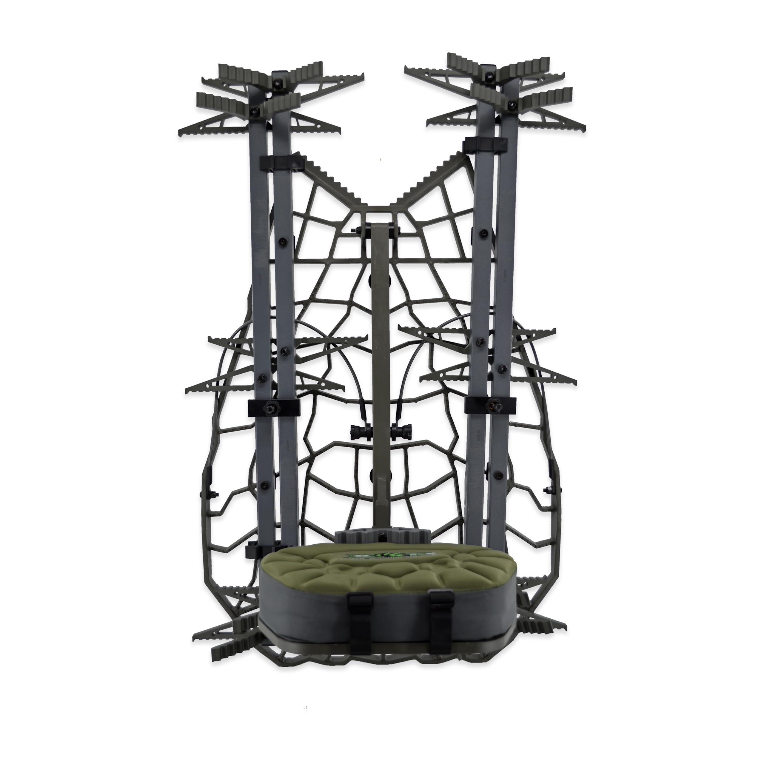 XOP J Hook Climbing Stick Carrier (2-Pack) - Tree Steps Transport System for Hunting & Climbing