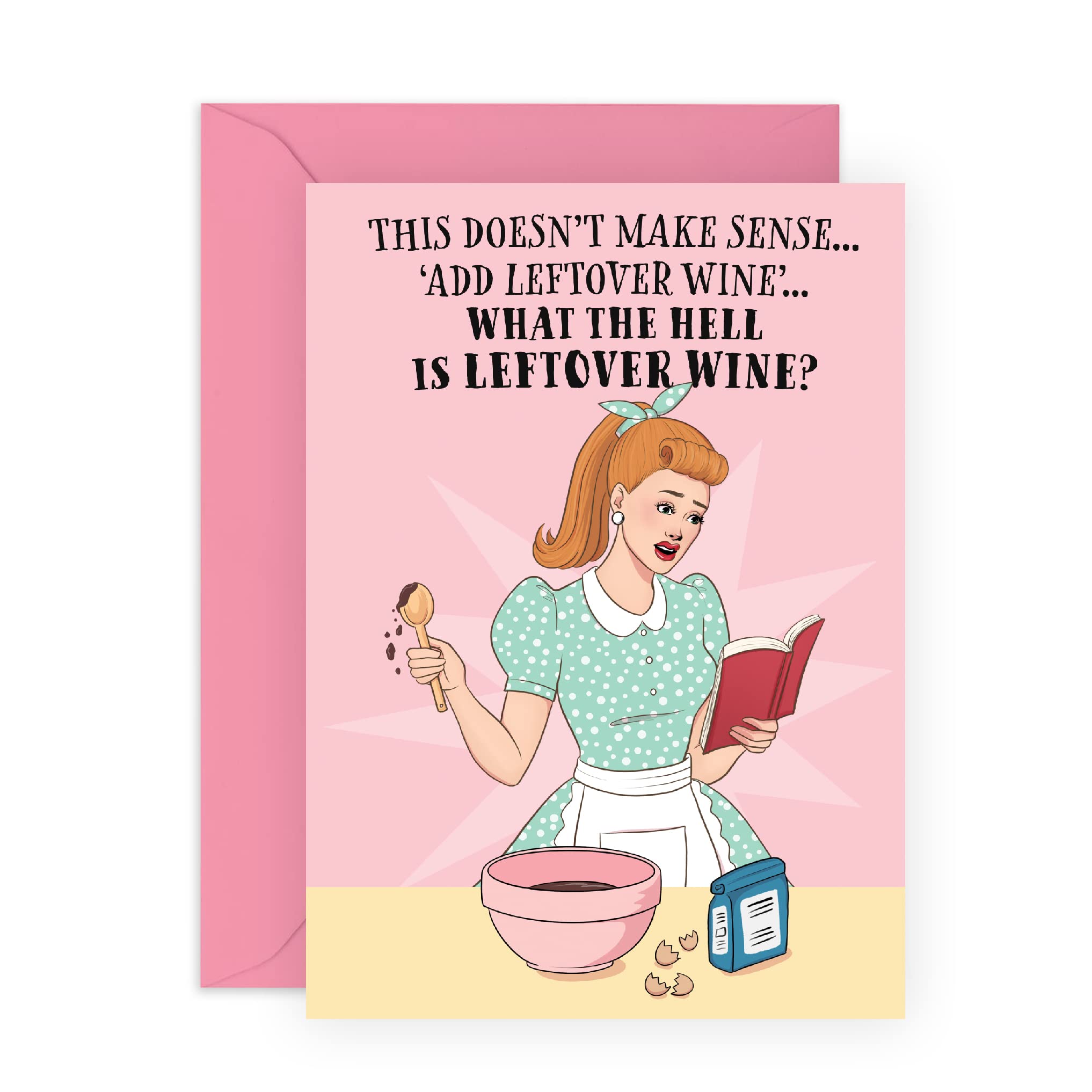 Best Friend Birthday Card for Her - Funny Wine Themed Greeting Card for Women - Unique Friendship Gifts for Mom, Aunt, Sister - Galentine's Day Card with Stickers - Perfect for Birthdays, Wine Lovers & Celebrations