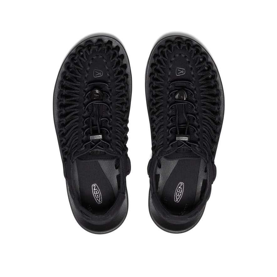 Women's UNEEK Comfortable Breathable Sneakers - Black/Black | Lightweight Walking Shoes for Women, Perfect for Running, Gym & Casual Wear
