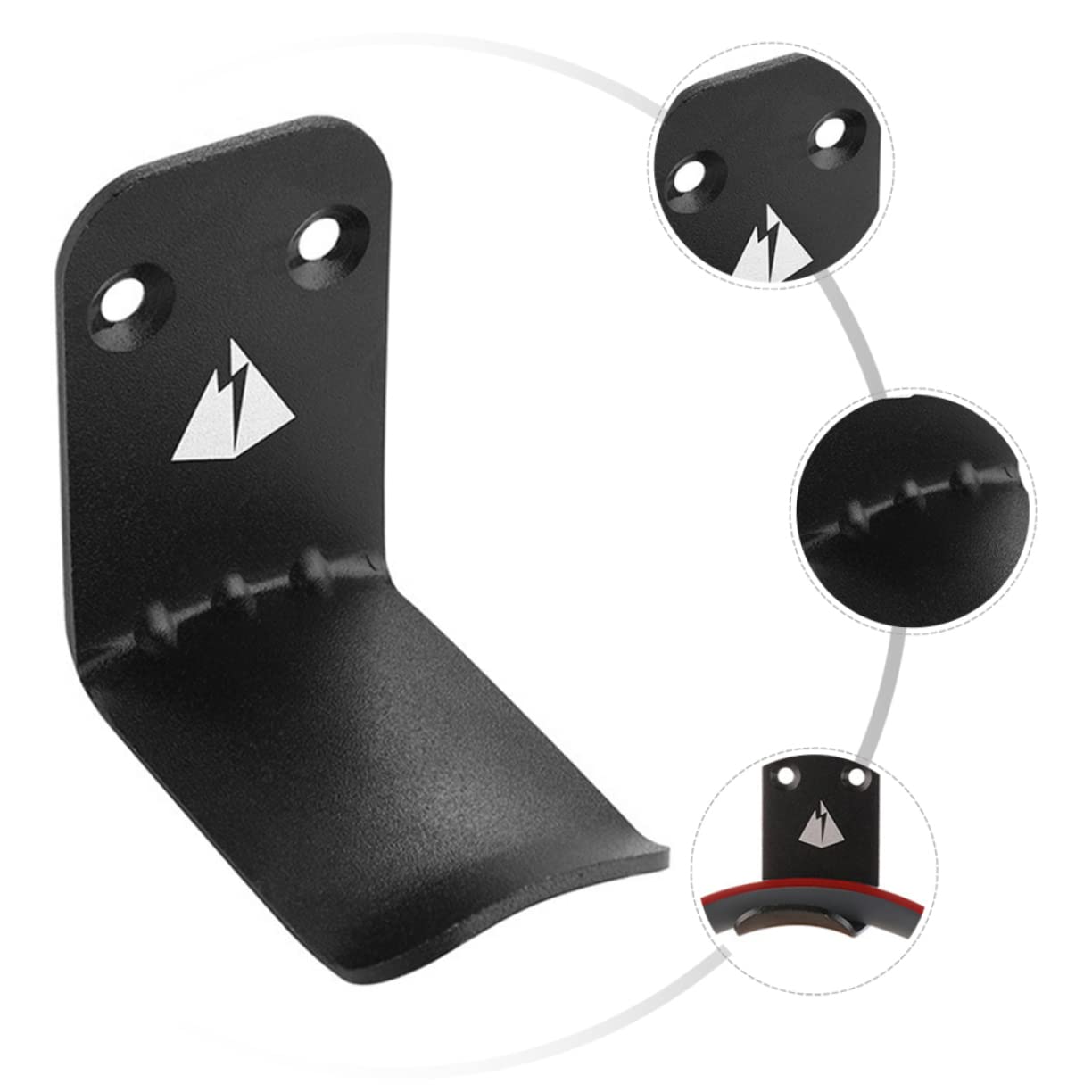 Premium Aluminum Alloy Headphone Hook & Headset Stand - Space-Saving Desk/Wall Mount Earphone Holder & Coat Hanger for Office, Gaming Setup, and Home Organization