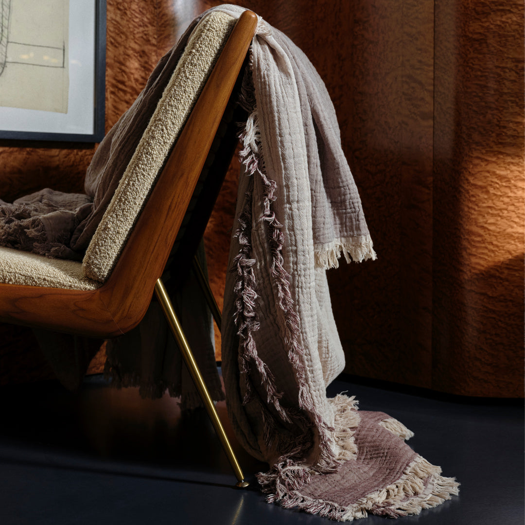 Soft and Cozy Cotton Throw Blanket - Perfect for Couch, Bed, and Outdoor Use - Machine Washable and Durable