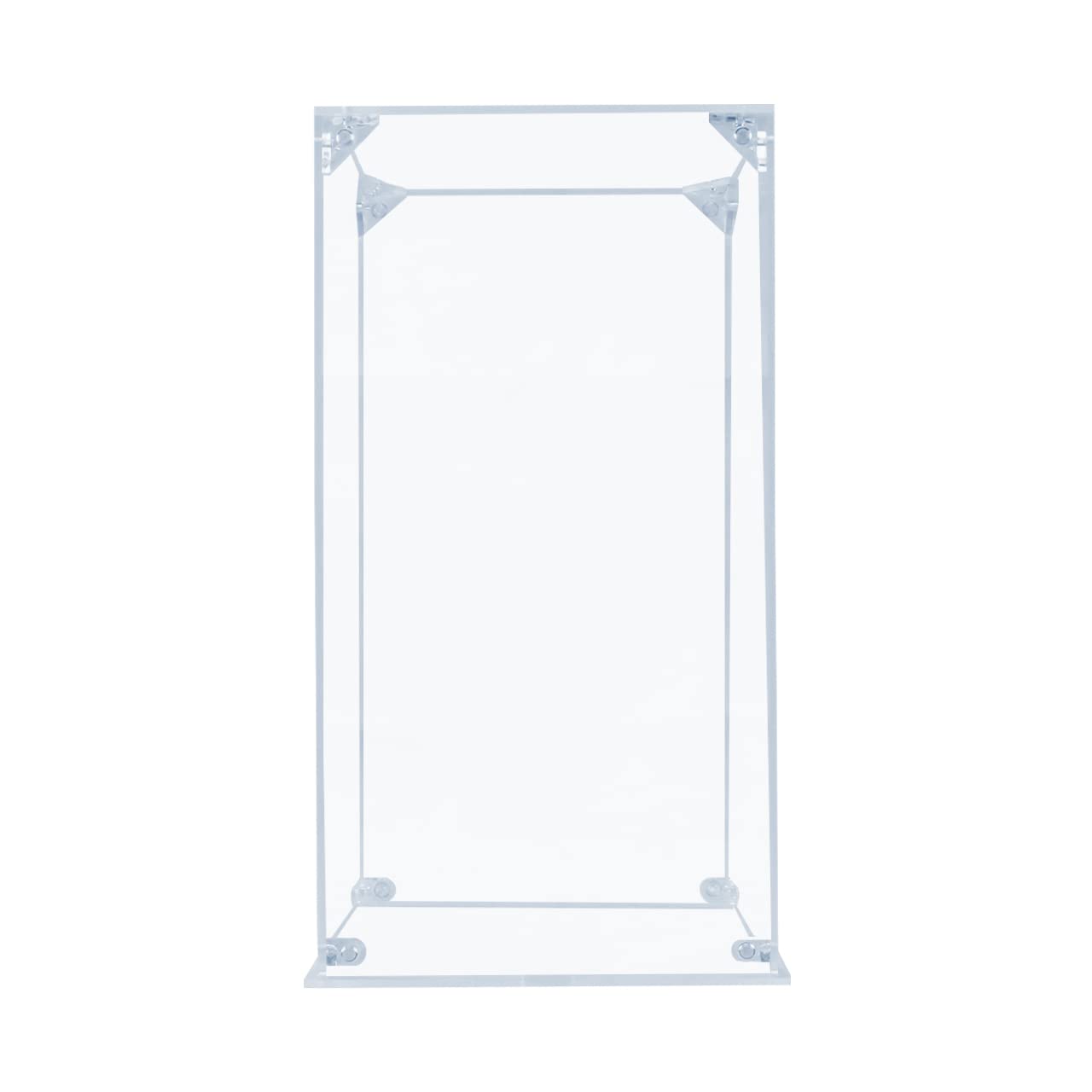 Acrylic Display Case for Bearbrick 400% - Dustproof Collectible Showcase with Clear Base (Case Only) - Perfect for Home Decor, Office Display & Toy Collection Protection