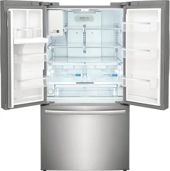 Frigidaire Gallery GRFS2853AF 27.8 Cu. Ft. Standard Depth French Door Refrigerator - Stainless Steel | Energy Efficient, Spacious Design for Modern Kitchens & Family Homes