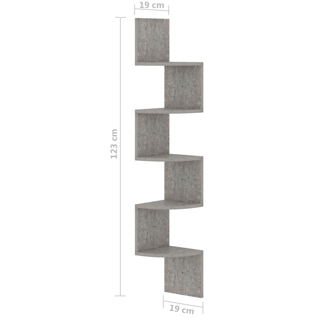 Floating Wall Shelf Set - 7.5