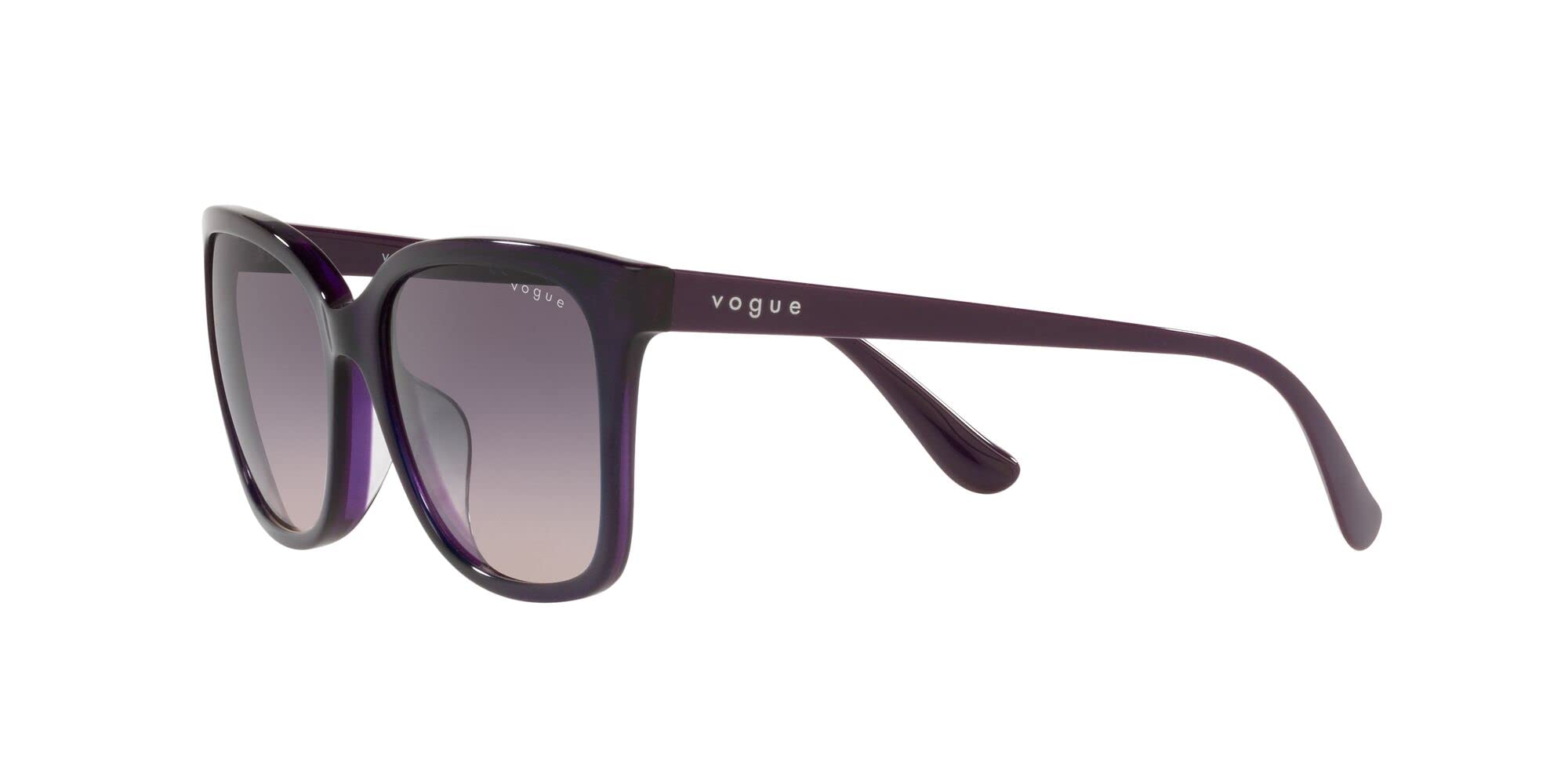 Vogue Eyewear Vo5426SF Women's Square Sunglasses for Low Bridge Fit - Stylish UV Protection Shades for Driving, Beach & Outdoor Activities