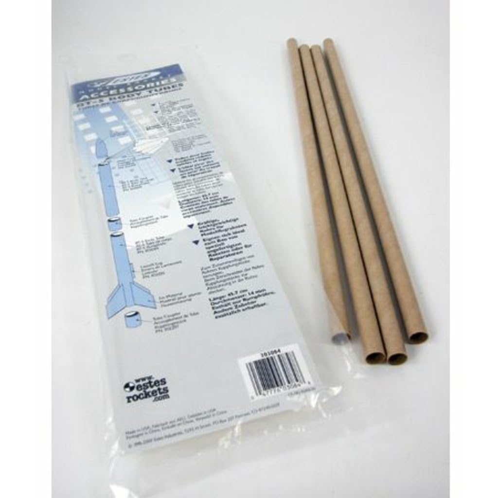 Estes BT-5 Body Tube Model Kit for Rocket Building - High-Quality Model Rocket Components for DIY Projects | Perfect for STEM Education, Hobbyists & School Science Projects