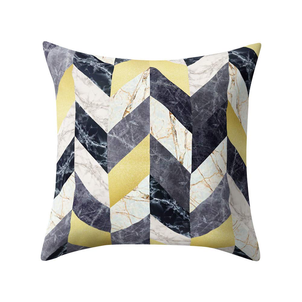 LOKODO Rose Black Gold Square Cushion Cover - Luxury Home Decor Pillowcase for Sofa, Bed, Living Room & Bedroom Decoration