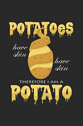 6x9 Blank Numbered Notebook - I Am a Potato Design for Journaling, Note Taking & Planning | Perfect for Students, Office & Creative Writing