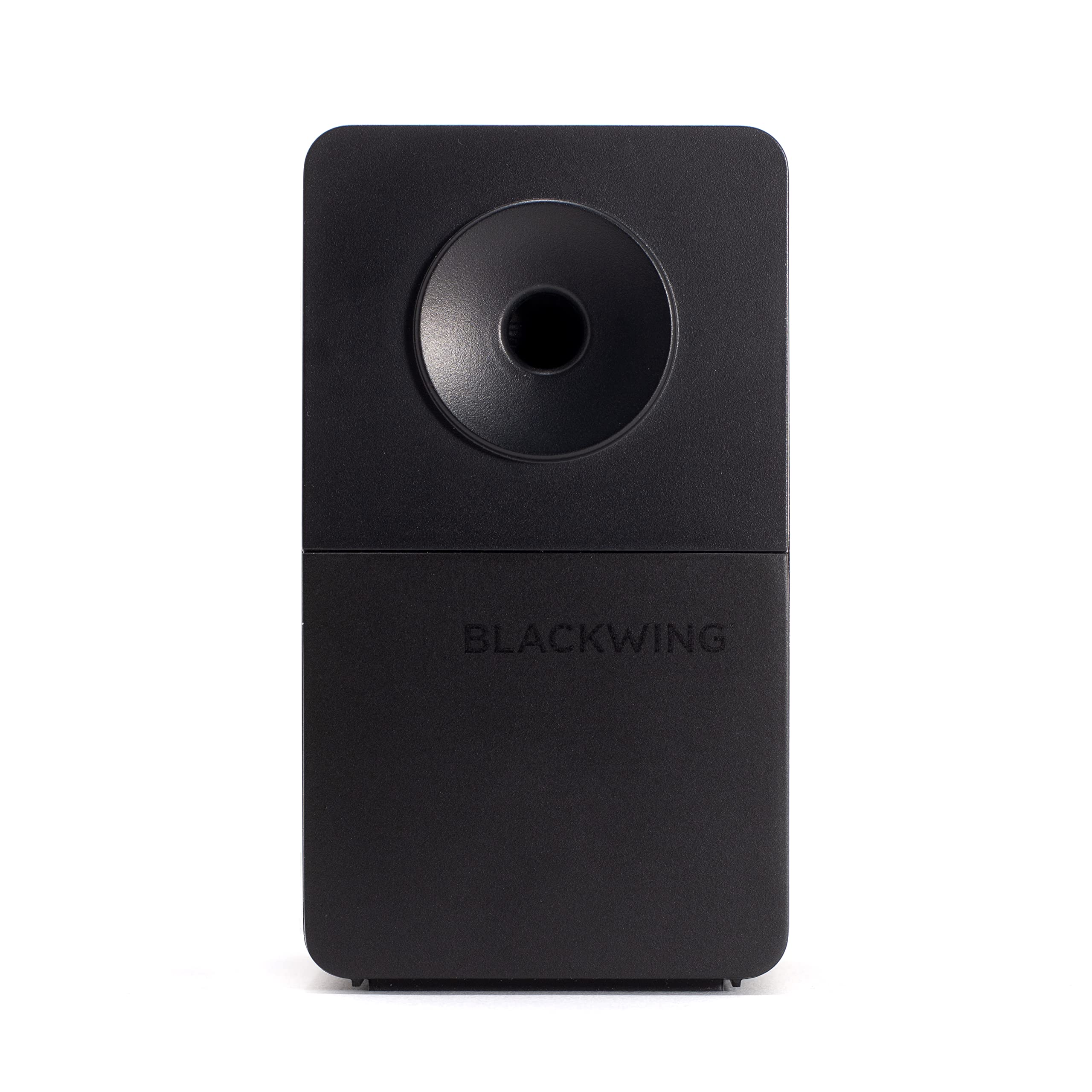 Premium Blackwing Pencil Sharpener - Adjustable Dial & Hand Crank Design with Metal Shavings Drawer - Perfect for Artists, Writers & Office Use