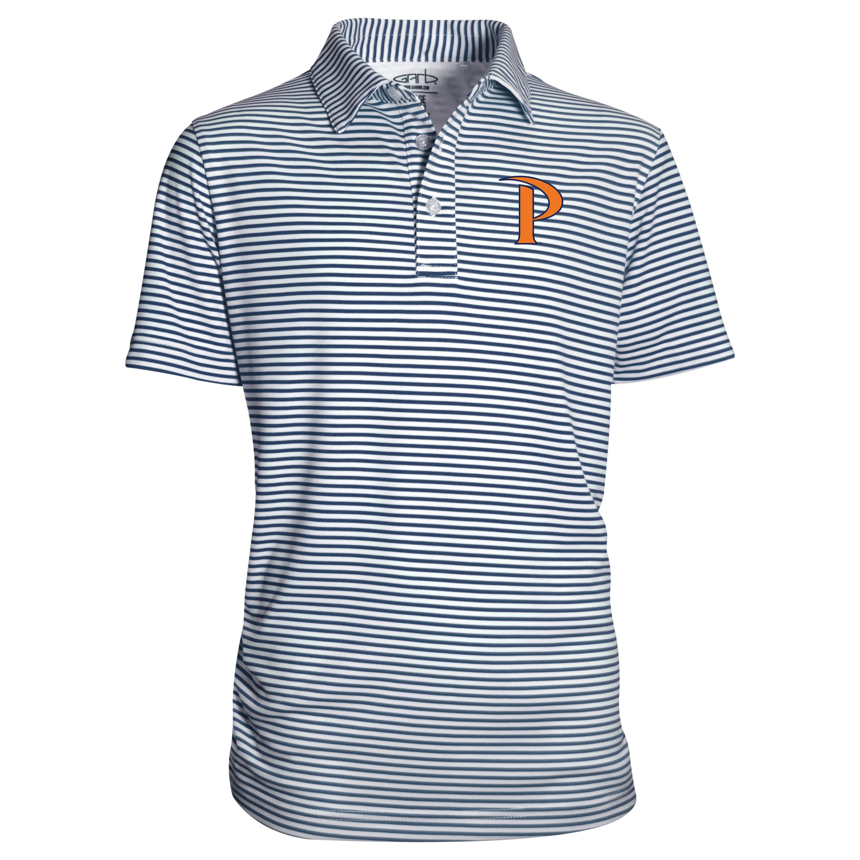 Pepperdine Waves Youth Boys' Polo Shirt - Comfortable & Breathable Cotton Blend for School, Sports & Casual Wear