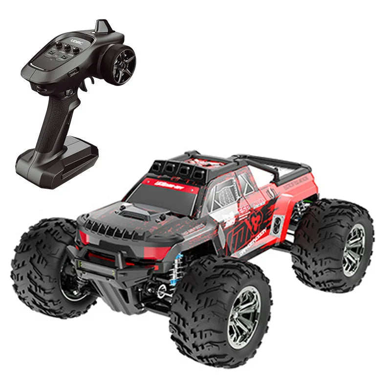 UDIRC UD1201/1202 PRO V3 1/12 Scale 2.4GHz 4WD High Speed RC Monster Truck - 70KM/H Remote Control Off-Road Desert Racer for Adults & Kids - Perfect for Backyard Racing, Off-Road Adventures & RC Car Competitions