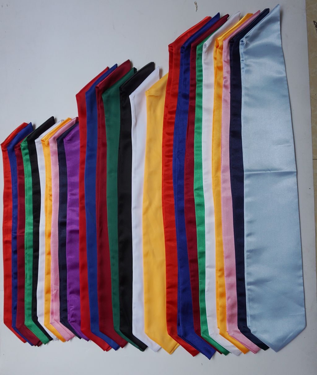 Unisex Kids Graduation Stole - 50 Inch Plain Sash for Elementary & Middle School Ceremonies - Perfect for Graduation Photos & Celebrations