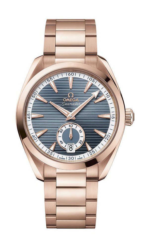 Omega Seamaster Aqua Terra Chronometer 18K Sedna™ Gold Men's Luxury Watch - Perfect for Business, Formal Events & Everyday Elegance