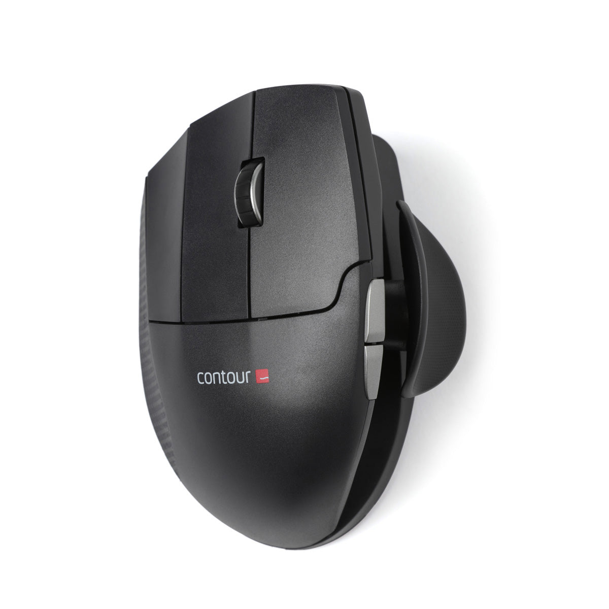 Ergonomic Left-Handed Contour Unimouse - Comfortable Vertical Mouse for PC & Laptop - Perfect for Office Work, Gaming & Long Computer Use