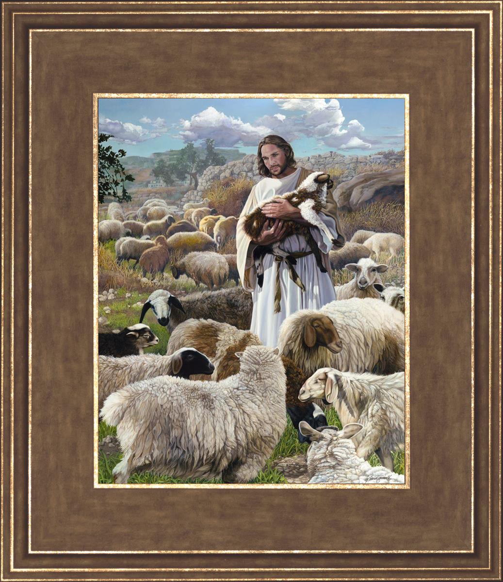 Finding The One By Liz Lemon Swindle - Inspirational Christian Art Print for Home, Office & Gift Giving - Perfect for Weddings, Anniversaries & Spiritual Decor