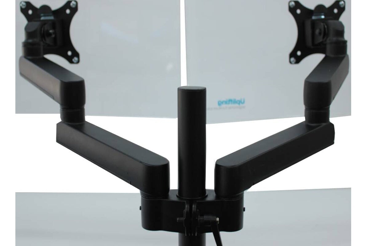 Actiflex II Dual Monitor Mount Stand - Adjustable Ergonomic VESA Arm for 13-32
