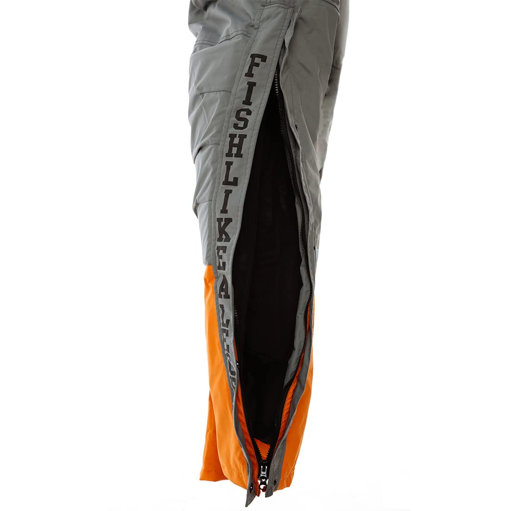 Aurora Series Insulated Waterproof Ice Fishing Suit - Winter Bibs & Jacket Set for Ice Fishing, Snowmobiling & Cold Weather Outdoor Activities