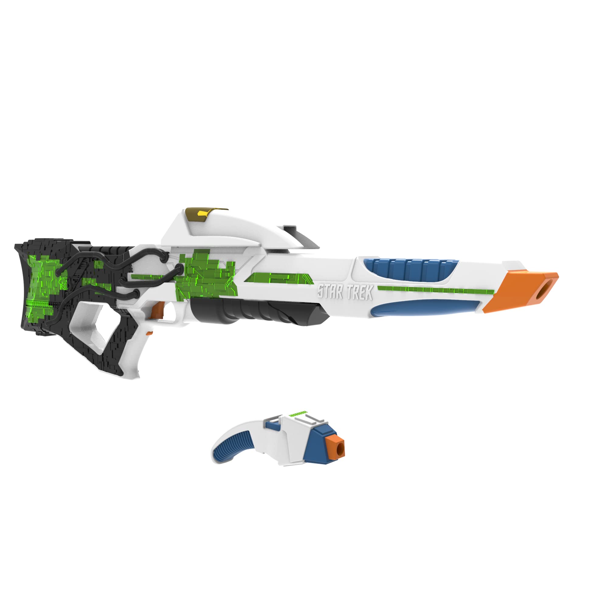 Nerf LMTD Star Trek Starfleet Type 3 Phaser Motorized Blaster with Lights & Sounds - Includes Type 2 Phaser & 7 Elite Darts - Perfect for Cosplay, Collecting, and Role-Playing Games