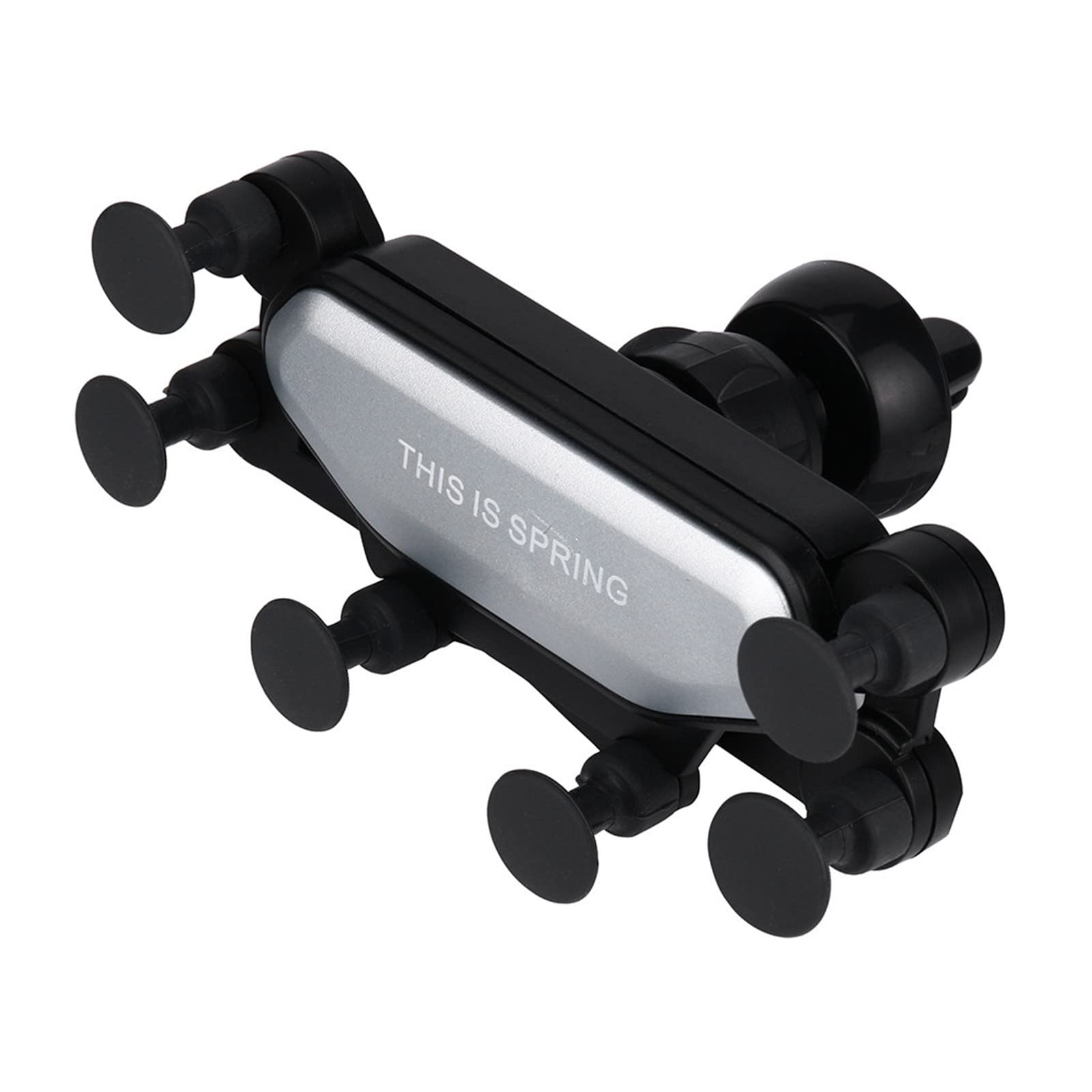 Universal Gravity Car Phone Mount with Auto Locking, Air Vent GPS Holder for ZG4, Secure Hands-Free Driving for Commute & Road Trips