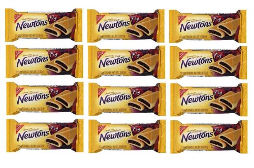 Fig Newtons Chewy Fruit Filled Cookies - 12 Pack (2 oz Each) | Soft Baked Snacks with Real Fruit | Perfect for Lunchboxes, Office Snacks & On-the-Go Treats