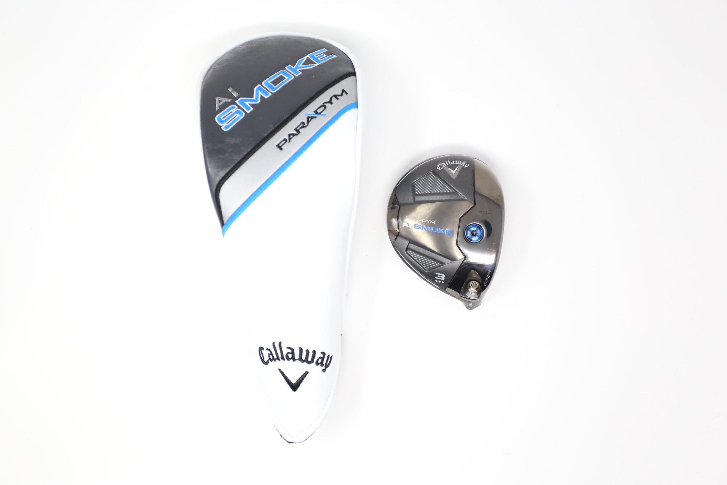 Used Callaway Paradym Ai Smoke TD Fairway Wood 15° Right-Handed Golf Club Head Only - Perfect for Driving Range Practice & Course Play