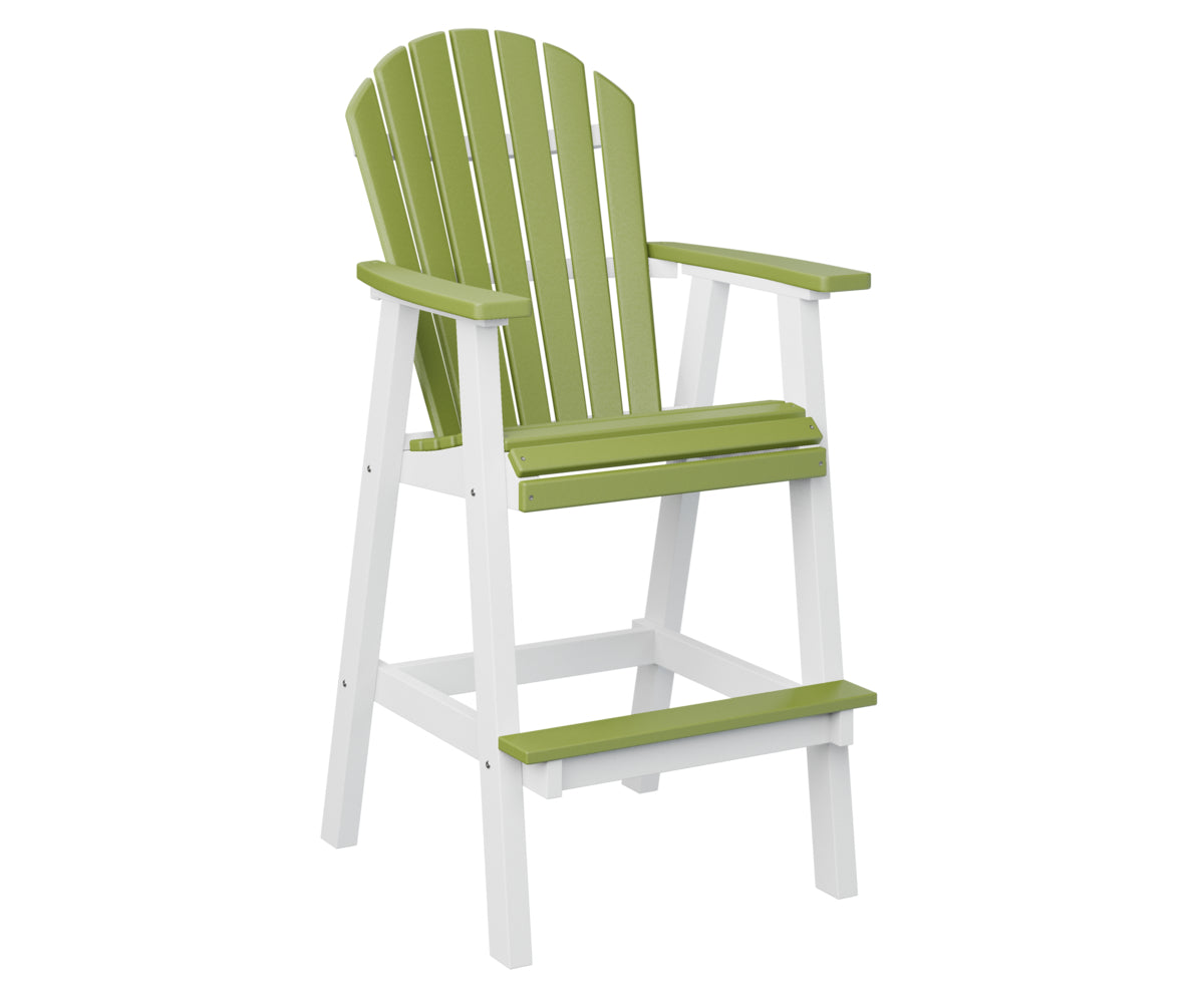 Kiwi Green on White