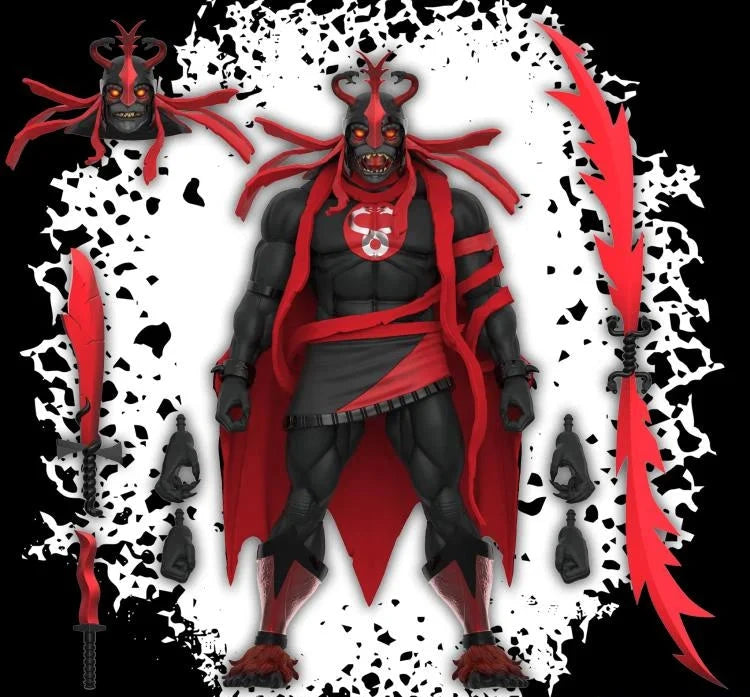 Mumm Ra the Ever Living - Exclusive Black & Red Version | ThunderCats ULTIMATES! Action Figure | Collectible Toy for Fans & Display