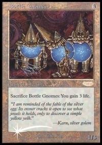 Magic: The Gathering - Bottle Gnomes FNM 2003 Foil Promo Card - Rare MTG Collectible for Deck Building & Gaming - Perfect for Magic Players and Collectors